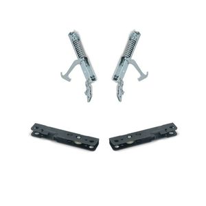 600Mm Oven Door Hinges Assembly With Supports A/028/41KIT, suits Ilve