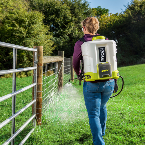 Ryobi battery garden sprayer sale