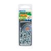 Zenith 3 x 15mm Zinc Plated Round Head Bolt And Nut - 30 Pack