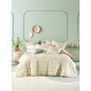 Linen House Amaya Cotton Bed Cover 240x260cm - Pink