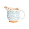 Nicola Spring Hand Printed Milk Jug - Ceramic Porcelain Tea Coffee Cappuccino Pitcher - 300ml