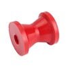 Sunrise Poly Soft Roller Bow Roller 3" 17mm Bore Red - Brps307