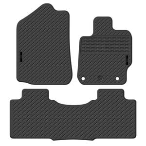 For Toyota Camry (asv50) Sedan 2011-2017 Custom Car Floor Mats Rubber Black