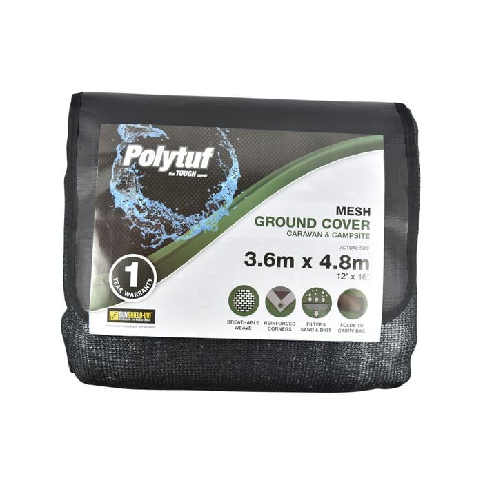 Polytuf 3.6 x 4.8m Mesh Ground Cover