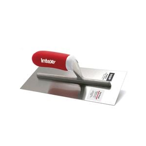 Intex PlasterX 280mm Flat Stainless Steel Trowel MegaGrip Handle