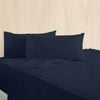 Bas Phillips Bamboo Cotton 400tc Bed Sheet Set W/pillowcase King Blue Dream
