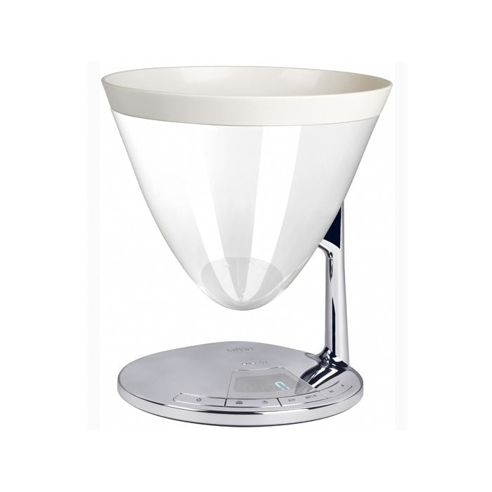 Bugatti Uma Electronic Kitchen Scale and Timer - White - White | 56-UMAC1 | Uma