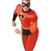Disney Pixar The Incredibles Mr. Incredible Men's Halloween Costume with Eyemask, Colour, Extra-Large