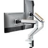 Forge Spring Mechanism Aluminium Dual Monitor Mount