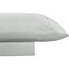 Odyssey Living Breathe Cotton Bed Sheet Set King Single Pewter