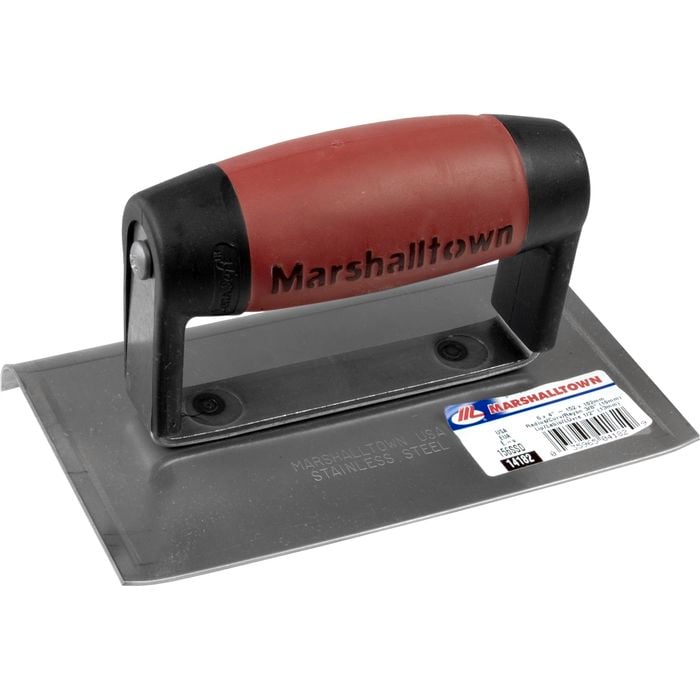 Marshalltown Edger 6"x 4" Stainless Steel
