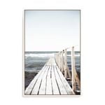 Artey | Shelby - Framed Canvas - White Frame - 40 x 60cm
