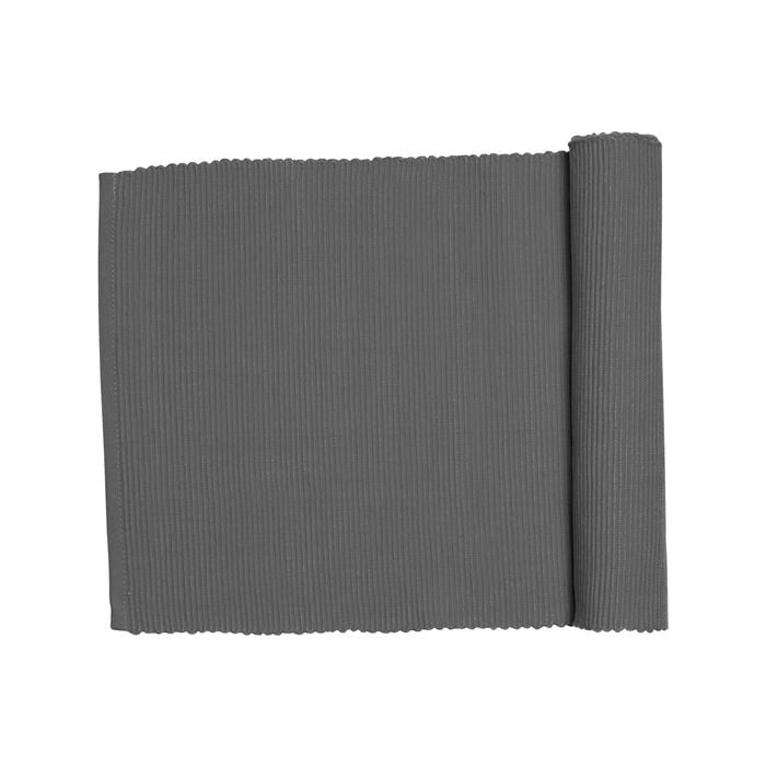 Lollipop Ribbed Runner - Charcoal