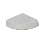 Northcote Pottery PrecinctLITE 7 x 5 x 2cm White Terrazzo Look Pot Feet - White