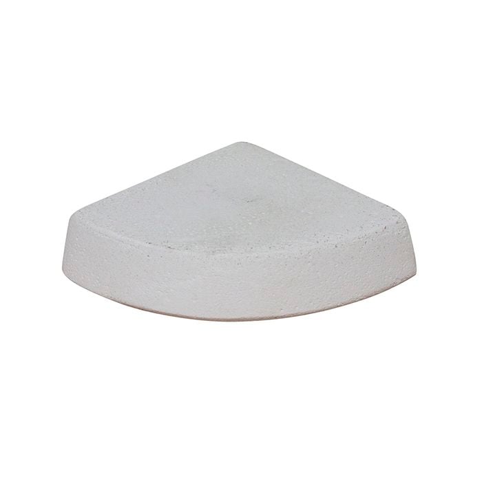 Northcote Pottery PrecinctLITE 7 x 5 x 2cm White Terrazzo Look Pot Feet - White