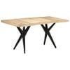 vidaXL Dining Table 160 cm Kitchen Coffee Table Furniture