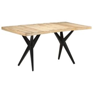 vidaXL Dining Table 160 cm Kitchen Coffee Table Furniture