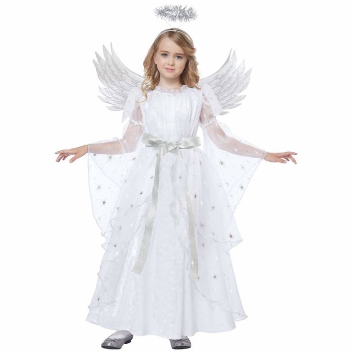 Starlight Angel Christmas Heaven Easter Nativity Child Dress Up Girls Costume M