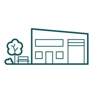 Icon - Trade - Industrial and business parks - green
