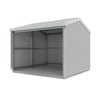 Absco Sheds 3.0 x 3.0 x 2.53m Rural Shed - Zincalume
