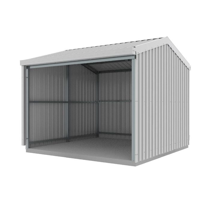 Absco Sheds 3.0 x 3.0 x 2.53m Rural Shed - Zincalume
