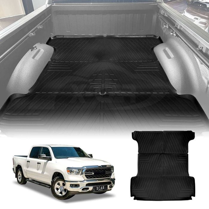 Tub Liner for Ram 1500 DT Crewcab without Rambox 2020-2025 Heavy Duty Cargo Trunk Mat Luggage
