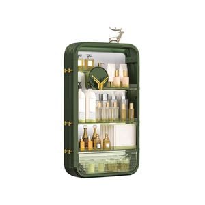 SOGA Green Multi-Tier Cosmetic Storage Rack