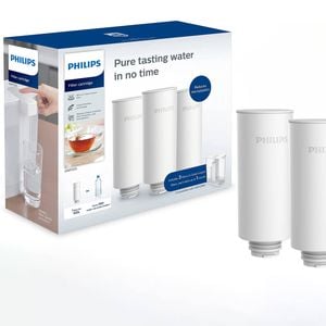 Philips 100L White Instant Powered Pitcher Water Filter