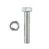 Pinnacle M5 x 50mm Stainless Steel Hex Head Bolts And Nuts - 6 Pack