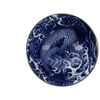 Tokyo Design Bowl Porcelain Japanese Blue Carp 14cm Microwave Dishwasher Safe
