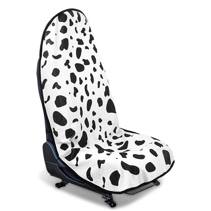 Catzon Car Seat Cover Waterproof Washable For Car Suv Truck-cow