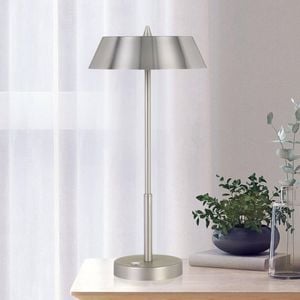 Telbix Nickel/Silver Allure Table Lamp