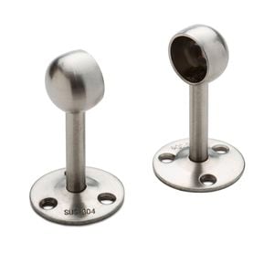 Sandleford 19mm Stainles Steel Pillar End Fitting Rod - 2 Pack
