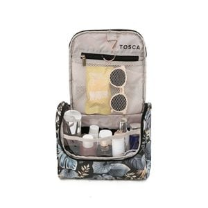Tosca So-Lite 6L Hanging Travel Toiletry Bag 22x26x12cm Golden Palm