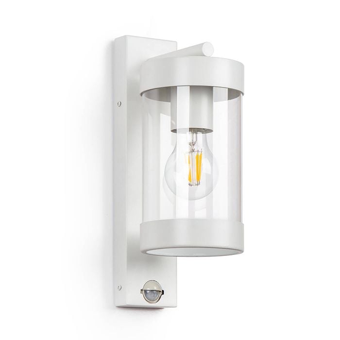 Vencha Frenchy Wall Light - White with Sensor