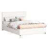 ALFORDSON Bed Frame Double Height-Adjustable Boucle with Storage