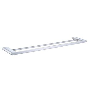 Azzurra 800mm Chrome 19 Series Double Towel Rail