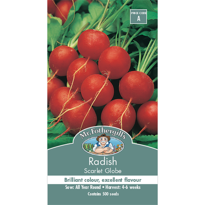 Mr Fothergill's Seed Radish Scarlet Globe