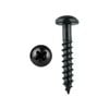 Pinnacle 3.5 x 20mm Black Round Head Timber Screw - 30 Pack