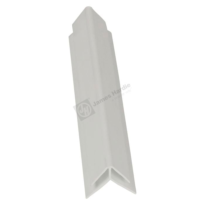 James Hardie HardieFlex  5 x 2400mm PVC External Corner - 2400mm