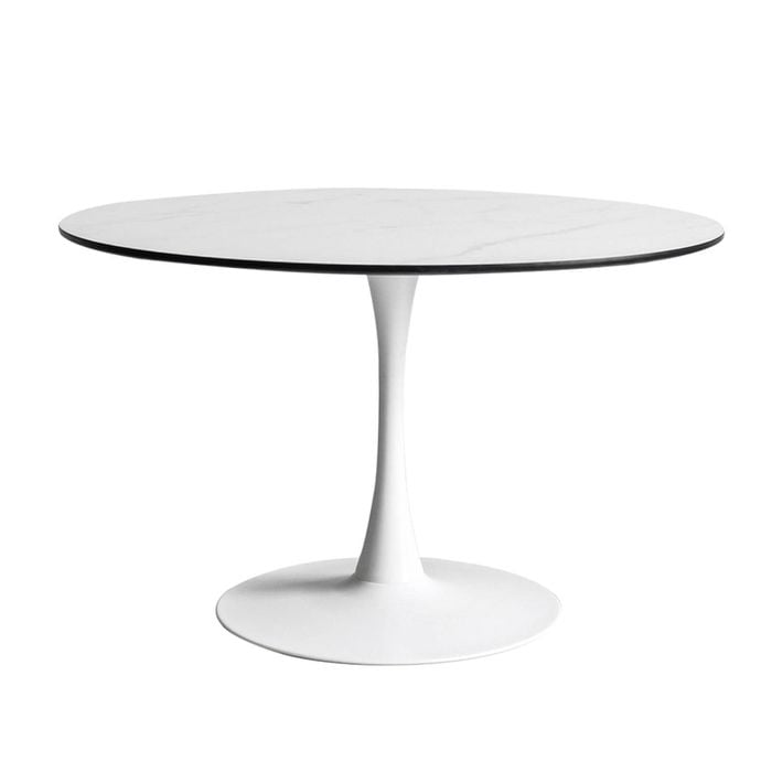 Levede Marble Finish Round Dining Table