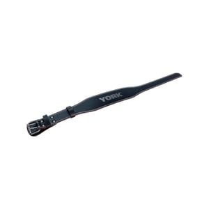 York Split Leather Belt Black Large