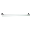 Estilo Lille Chrome Glass Shelf