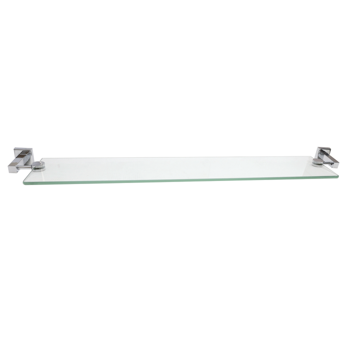 Estilo Lille Chrome Glass Shelf