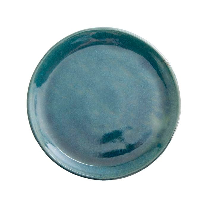 Northcote Pottery 30cm Forest Green Round Jardin Saucer
