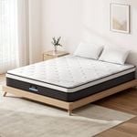 Giselle Bedding 21cm Euro Top Bonnell Spring Queen Mattress