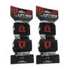 2x 2pc Lift-tech Comp Elastic Support Wrist Wrap Camo 18in W/ Thumb Loop