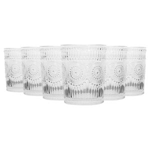 Argon Tableware Amore Glass Tumblers - 300ml - Pack of 6