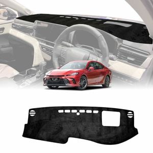 Dash Mat for Toyota Camry 2018-Onwards with Heads Up Display Microfiber Non-Slip Pad Cover Interior
