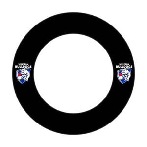 AFL Western Dartboard Surround Bulldogs Team Design Universal Fit